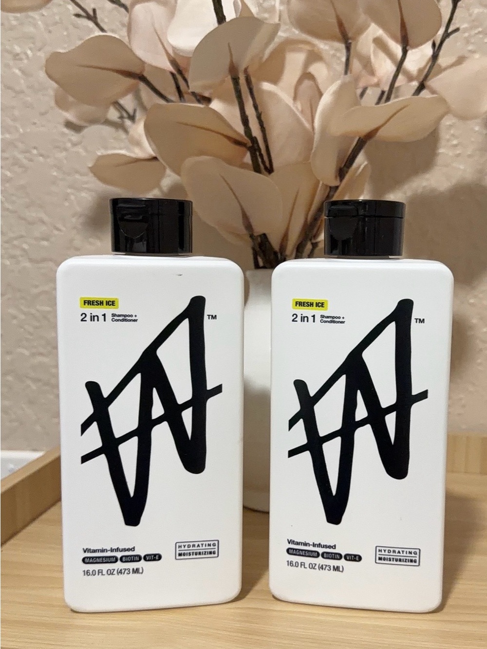 Fresh Ice 2-in-1 Body Wash Conditioner — White Bottle with Black Cap GiftforDad